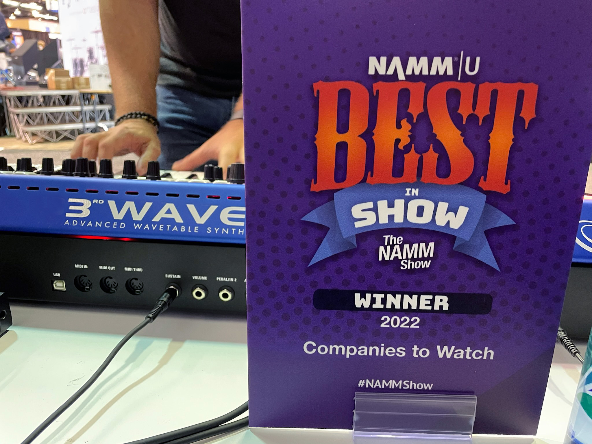 3rd Wave Wins NAMM “Best in Show” Award